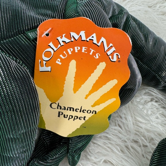 Folkmanis Puppets Chameleon Puppet NWT - Picture 2 of 10
